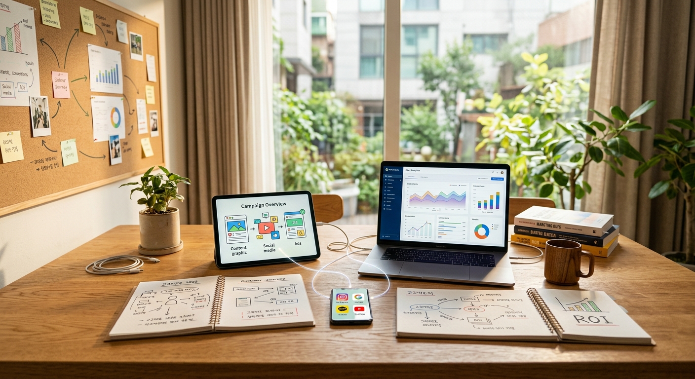 6. ROAS(광고비 대비 수익률)를 극대화하는 통합 마케팅 전략